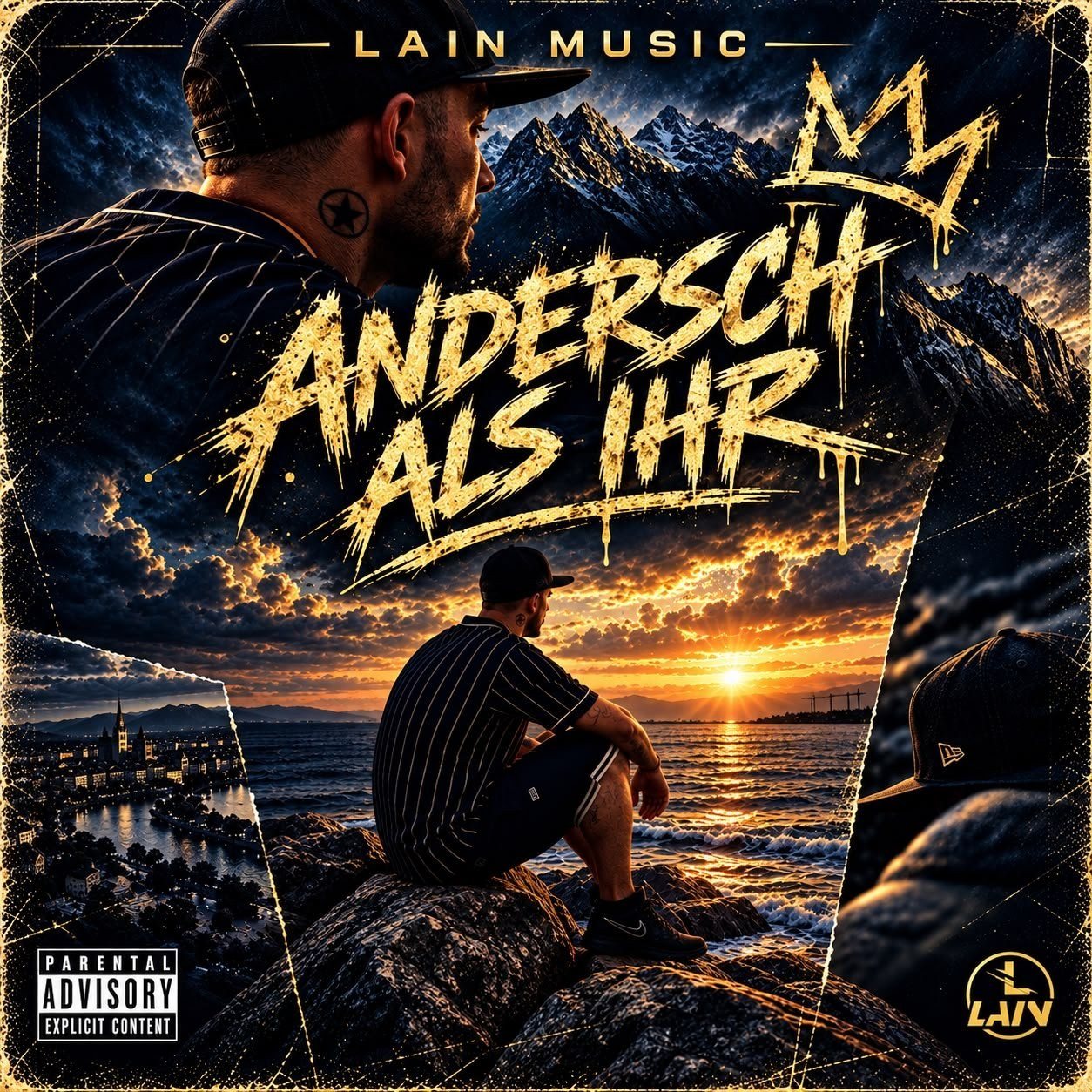 Cover der Single «Andersch als ihr» von LAIN